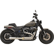 Load image into Gallery viewer, BASSANI RR3 STAINLESS 2:1 EXHAUST HARLEY FATBOB/SLIM 18-25 - The Speed Shop Canada