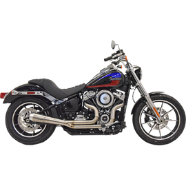 BASSANI 2:1 STAINLESS RR3 50TH ANNIVERSARY EXHAUST HARLEY SOFTAILS 18-25 - The Speed Shop Canada