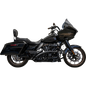 BASSANI SWEEPER 2:2 EXHAUST SYSTEM HARLEY DAVIDSON BAGGER 17-24 - The Speed Shop Canada