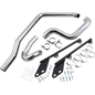 BASSANI 86-06 FLST/FXST POWER CURVE HEADERS CHR BASSANI XHAUST