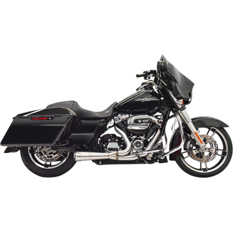BASSANI SHORTY RIPPER 2:1 STAINLESS HARLEY BAGGERS 17-25 - The Speed Shop Canada