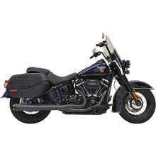 Load image into Gallery viewer, BASSANI TOURING BLACK 2:1 EXHAUST HARLEY DAVIDSON SOFTAILS 18-25 - The Speed Shop Canada