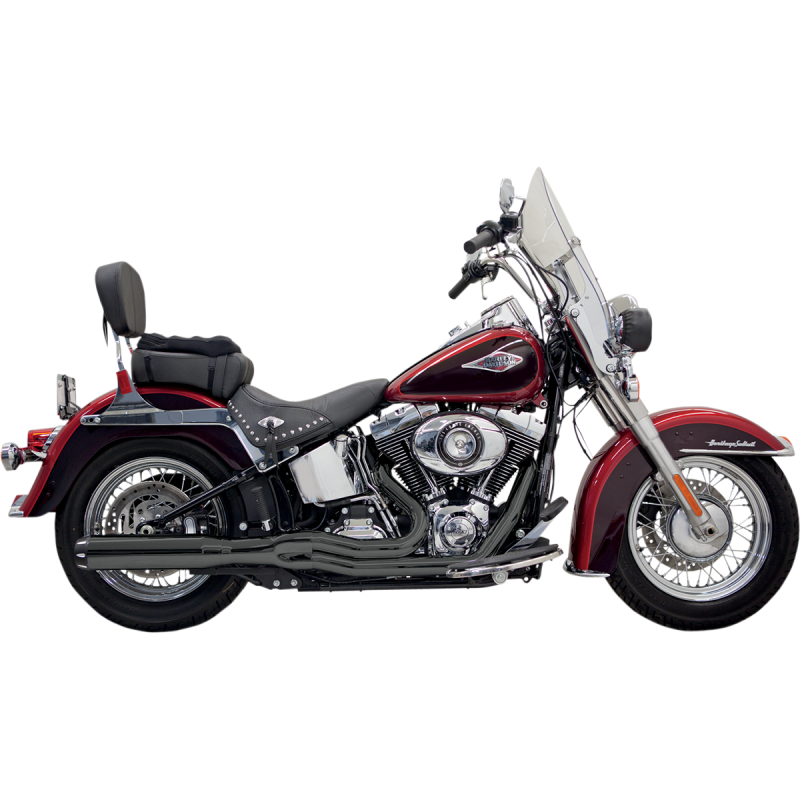 BASSANI ROAD RAGE 2 B1 2:1 EXHAUST HARLEY DAVIDSON SOFTAILS 00-17 - The Speed Shop Canada