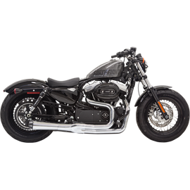 BASSANI ROAD RAGE 2 MEGA POWER 2:1 EXHAUST HARLEY SPORTSTER 04-13 - The Speed Shop Canada