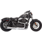 BASSANI ROAD RAGE 2 MEGA POWER 2:1 EXHAUST HARLEY SPORTSTER 04-13 - The Speed Shop Canada