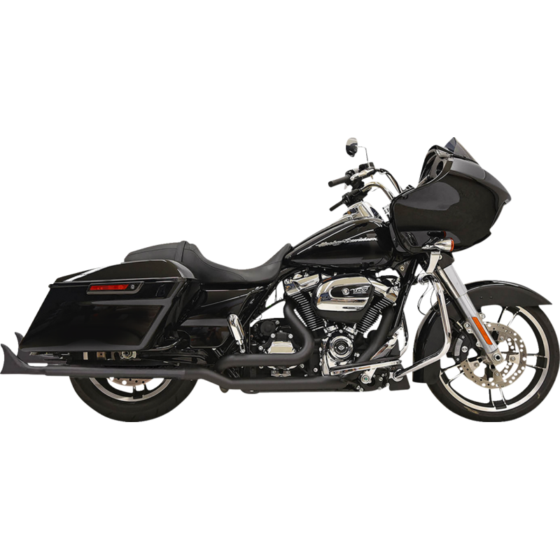 BASSANI 2.25" FISHTAIL SLIP ON MUFFLERS HARLEY DAVIDSON BAGGERS 17-25 - The Speed Shop Canada