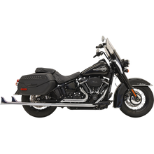 Load image into Gallery viewer, BASSANI CHROME TRUE DUAL FISHTAIL EXHAUST 36" HARLEY SOFTAILS 18-25 - The Speed Shop Canada