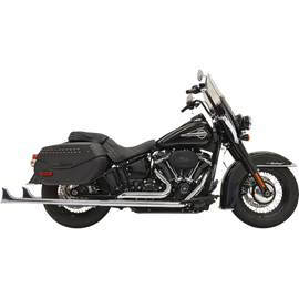 BASSANI CHROME TRUE DUAL FISHTAIL EXHAUST 36
