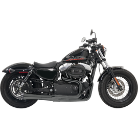 BASSANI MEGA POWER 2:1 BLACK HARLEY SPORTSTER MODELS 06-13 - The Speed Shop Canada