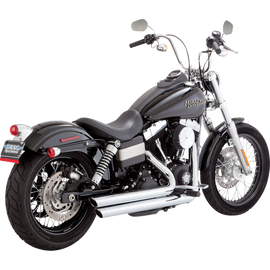 VANCE AND HINES BIG SHOTS STAGGERED EXHAUST HARLEY DYNA - The Speed Shop Canada