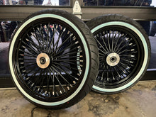 Load image into Gallery viewer, BLACK BIG SPOKE WWW WHEEL SET 2009 UP HARLEY DAVIDSON BAGGERS - The Speed Shop Canada