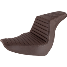 Load image into Gallery viewer, SADDLEMEN STEP UP TR/LS SEAT BROWN HARLEY SOFTAIL M8 FXLRS/FLSB 18-26 - The Speed Shop Canada