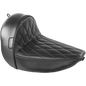 LEPARA CAFE SOLO SEAT BLACK DIAMOND HARLEY FLS 16-17 MODELS - The Speed Shop Canada