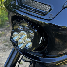 Load image into Gallery viewer, CUSTOM DYNAMICS SHARK DEMON 2 LED HEADLIGHT KIT HARLEY FXLRST 22-24 - The Speed Shop Canada