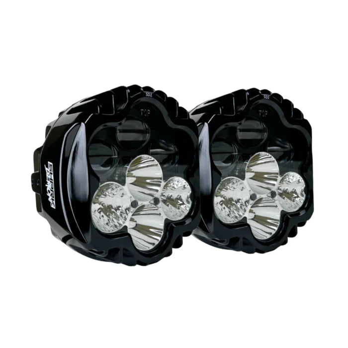 CUSTOM DYNAMICS SHARK DEMON 2 LED HEADLIGHT KIT HARLEY DAVIDSON FLHR - The Speed Shop Canada