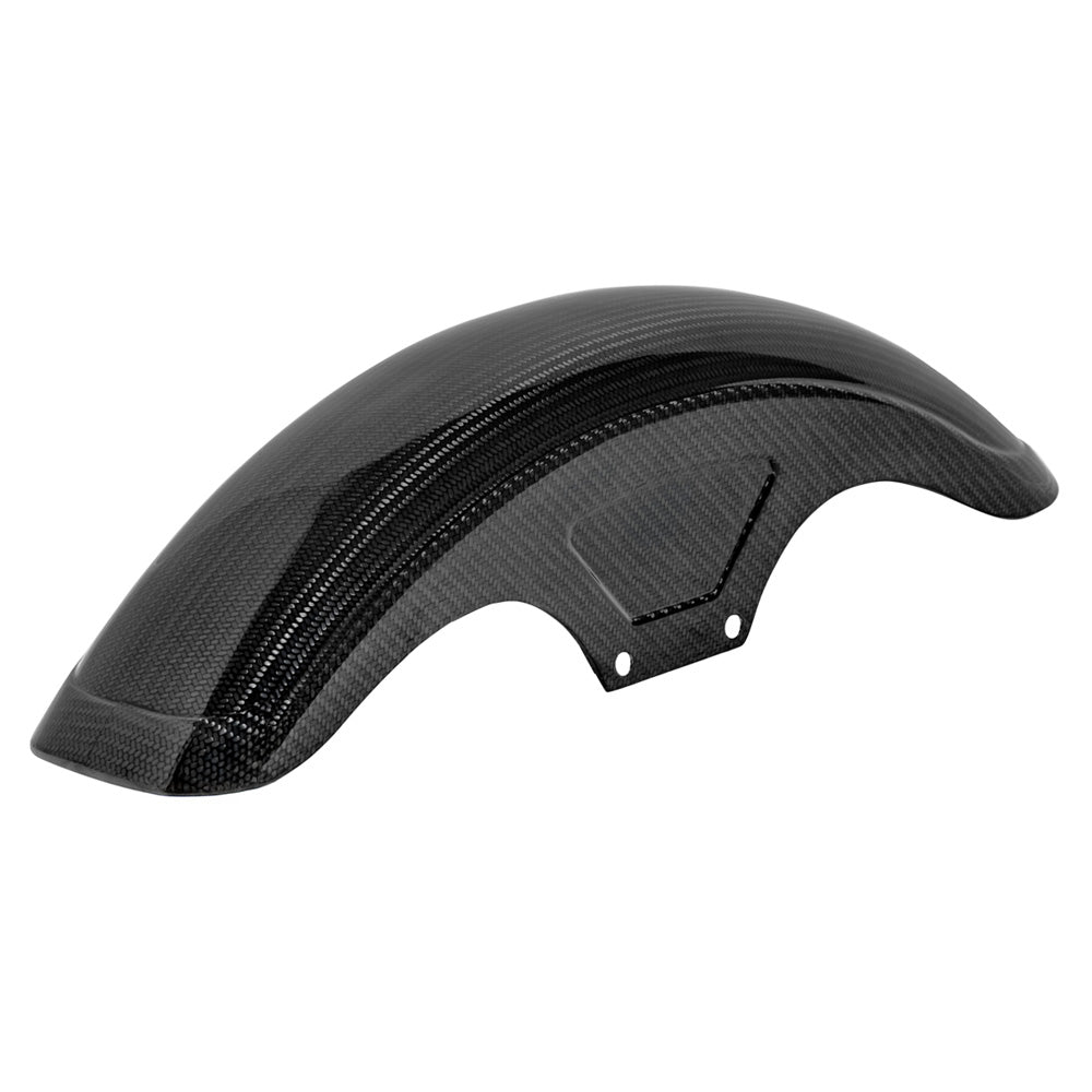 CARBON FIBER FRONT FENDER HARLEY DAVIDSON 39MM FORKS 19" WHEEL - The Speed Shop Canada