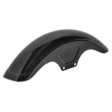 Load image into Gallery viewer, CARBON FIBER FRONT FENDER HARLEY DAVIDSON 39MM FORKS 19" WHEEL - The Speed Shop Canada
