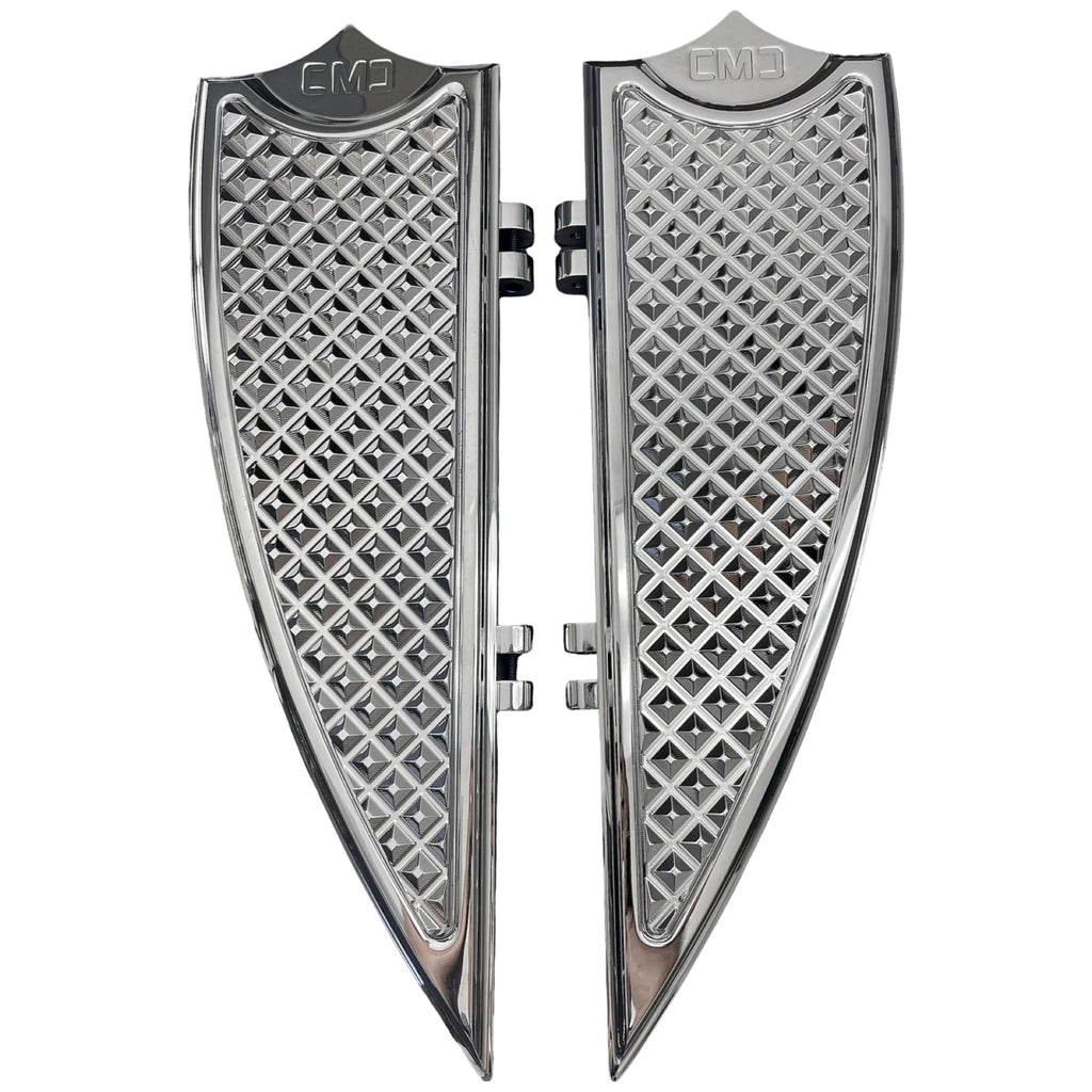CMC ELEV8 FLOORBOARDS HARLEY DAVIDSON SOFTAIL M8 MODELS 18-25 - The Speed Shop Canada