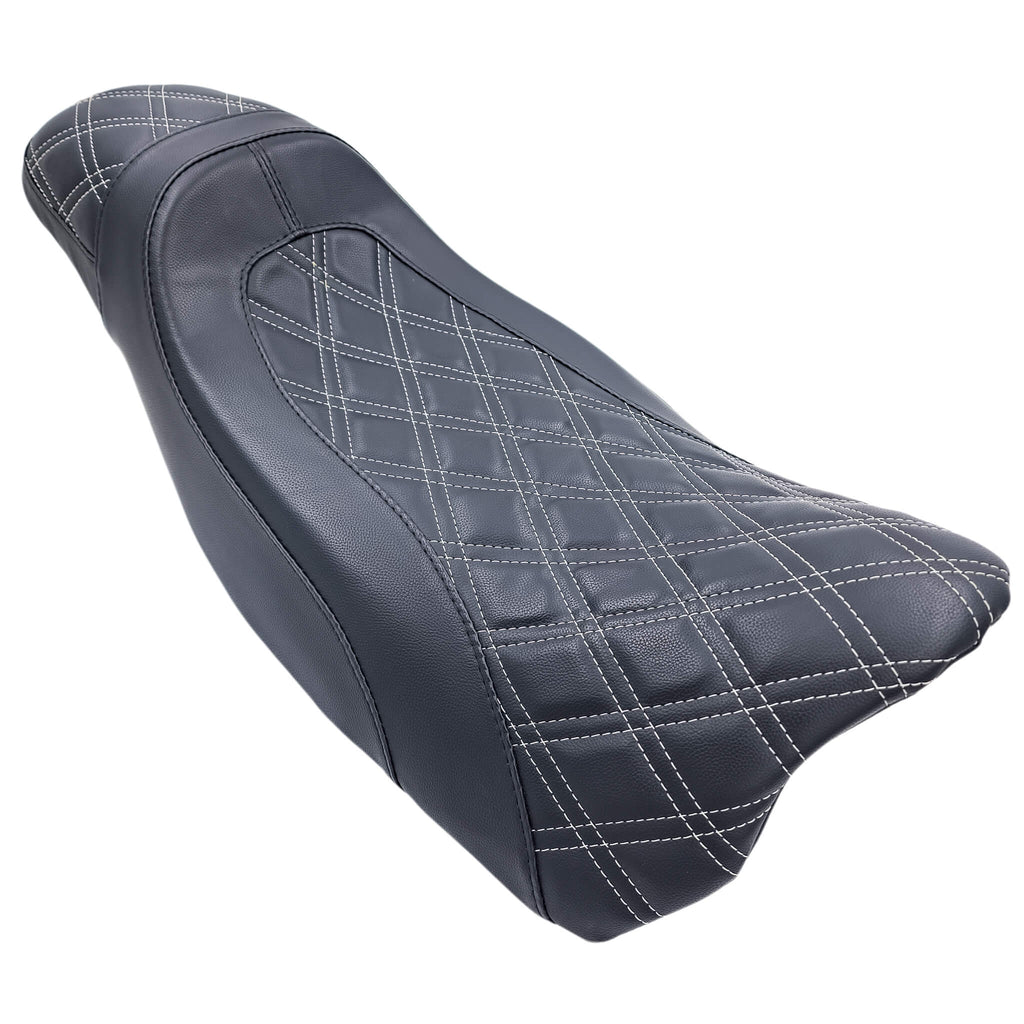 CMC LARGO FASTBACK 2 UP DIAMOND STITCH SEAT HARLEY BAGGERS 24-25 - The Speed Shop Canada