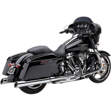 COBRA 909 UPPER CUT MUFFLERS HARLEY DAVIDSON BAGGERS 99-16
