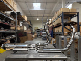 CONE PERFORMANCE 2:1 JESSE PERF EXHAUST HARLEY BAGGER 17-26