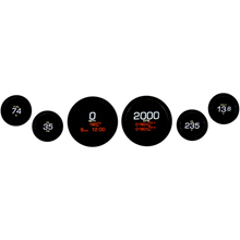 Load image into Gallery viewer, DAKOTA DIGITAL MLX 6 GUAGE KIT HARLEY BAGGERS 99-03 - The Speed Shop Canada