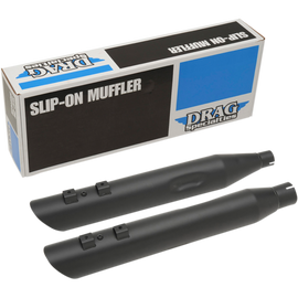 DRAG SLASHDOWN SLIP ON MUFFLERS HARLEY DAVIDSON BAGGERS 97-25 - The Speed Shop Canada