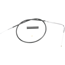 Load image into Gallery viewer, DRAG PERFORMANCE BLACK THROTTLE CABLES HARLEY DAVIDSON MODELS - The Speed Shop Canada
