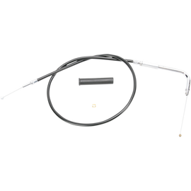 DRAG PERFORMANCE BLACK THROTTLE CABLES HARLEY DAVIDSON MODELS - The Speed Shop Canada