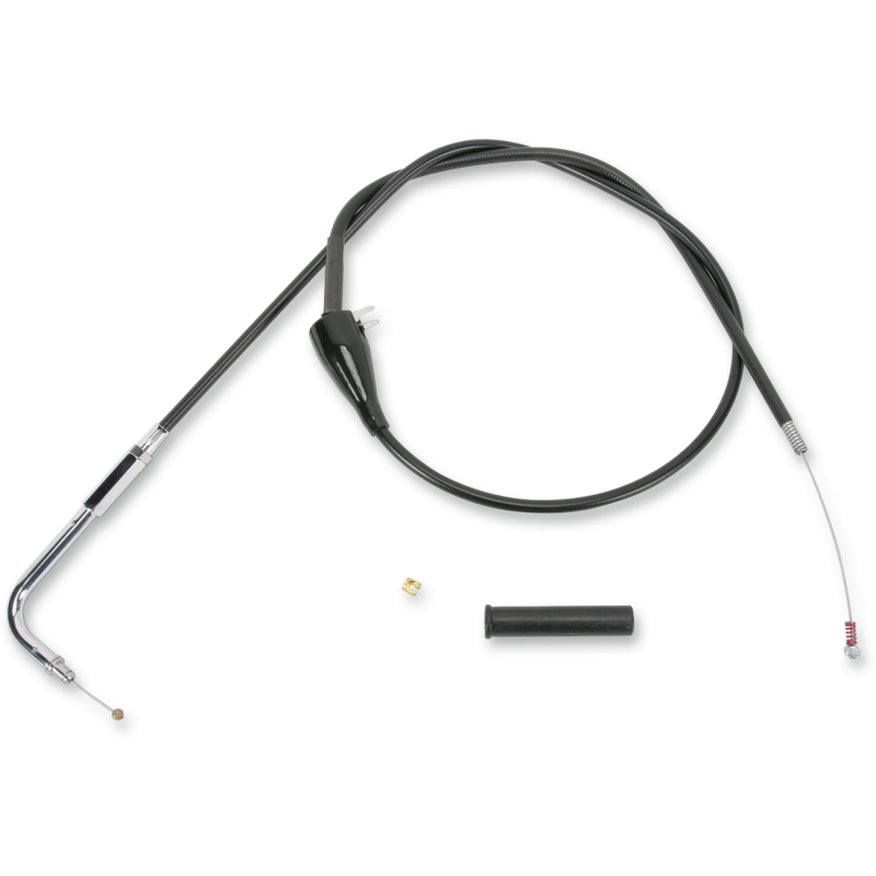 DRAG PERFORMANCE BLACK IDLE CABLES HARLEY DAVIDSON MODELS - The Speed Shop Canada