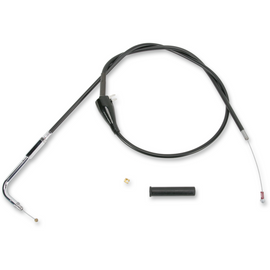 DRAG PERFORMANCE BLACK IDLE CABLES HARLEY DAVIDSON MODELS - The Speed Shop Canada