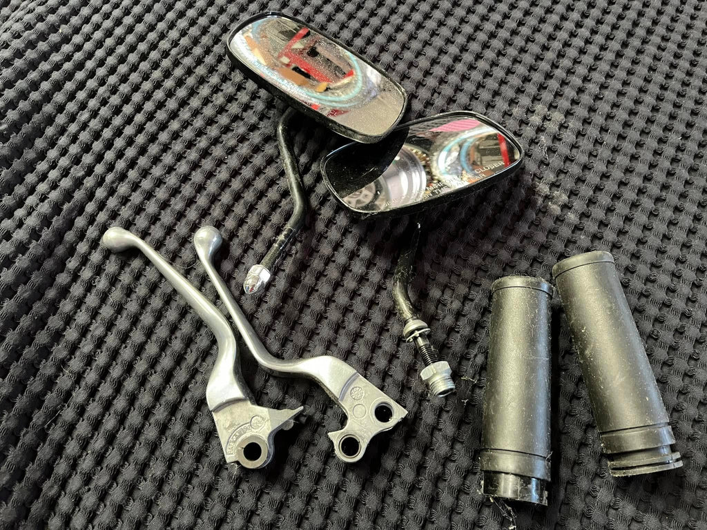 USED HARLEY DYNA OEM HAND CONTROL PARTS 96-03 - The Speed Shop Canada