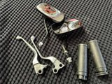 USED HARLEY DYNA OEM HAND CONTROL PARTS 96-03