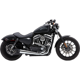 COBRA EL DIABLO CHROME 2:1 EXHAUST HARLEY XL SPORTSTER 04-13