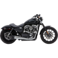 COBRA EL DIABLO CHROME 2:1 EXHAUST HARLEY XL SPORTSTER 04-13