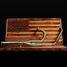 Load image into Gallery viewer, FAB28 INDUSTRIES STAINLESS 2:1 EXHAUST HARLEY DAVIDSON BAGGER 17-25 - The Speed Shop Canada