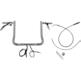 FAT BAGGERS POINTED TOP PRE WIRED BAR KITS HARLEY BAGGERS FLH 23-25 - The Speed Shop Canada