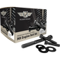 FIGURATI DESIGNS BLACK ENGINE BOLT KITS HARLEY DAVIDSON M8 17-25 - The Speed Shop Canada
