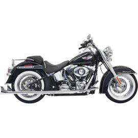 BASSANI TRUE DUAL FISHTAIL EXHAUST HARLEY DAVIDSON 18-23 SOFTAIL M8 - The Speed Shop Canada