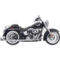BASSANI TRUE DUAL FISHTAIL EXHAUST HARLEY DAVIDSON SOFTAILS 84-99 - The Speed Shop Canada
