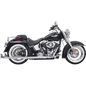 BASSANI TRUE DUAL FISHTAIL EXHAUST HARLEY DAVIDSON 18-23 SOFTAIL M8 - The Speed Shop Canada