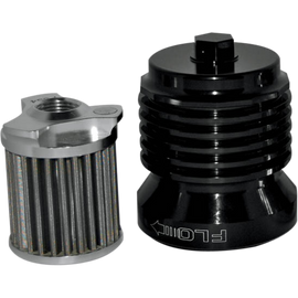 FLO RACING STAINLESS REUSABLE OIL FILTERS HARLEY DAVIDSON MODELS - The Speed Shop Canada