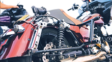 Load image into Gallery viewer, FOX FACTORY REMOTE RESERVOIR SHOCKS QSR HARLEY BAGGERS 1993-2025 - The Speed Shop Canada