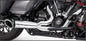 FREEDOM EXHAUST SHORTY TURNOUT CHROME 17-25 HARLEY BAGGERS - The Speed Shop Canada