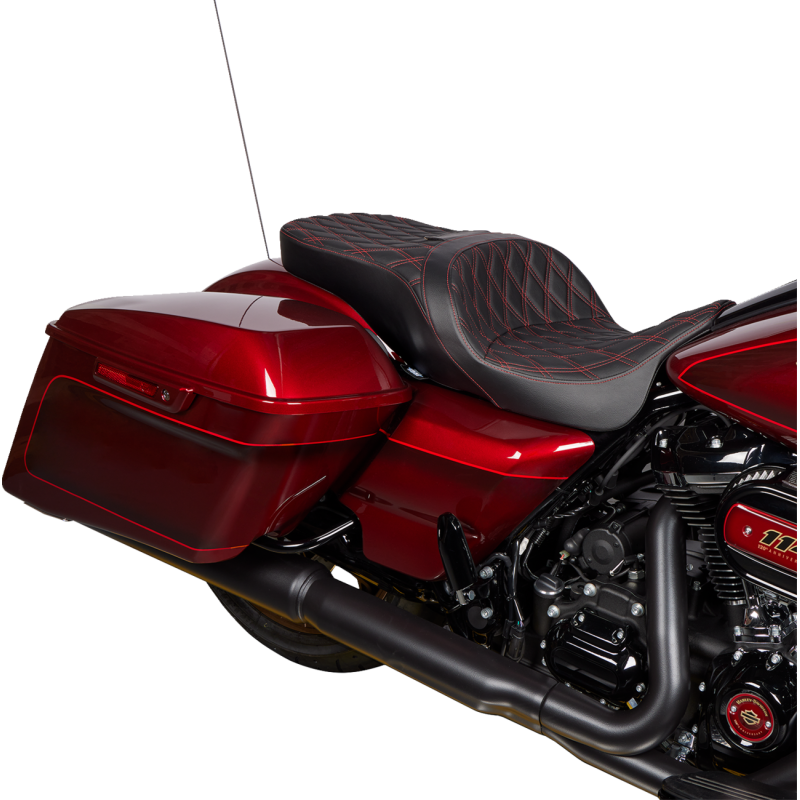 DRAG FREEDOM TOURING 2 UP SEATS HARLEY BAGGERS 09-23 - The Speed Shop Canada