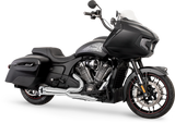 FREEDOM EXHAUST 2:1 CHROME SHORTY TURNOUT 20+ INDIAN TOURING