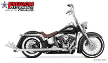 Load image into Gallery viewer, FREEDOM SHARKTAIL TRUE DUAL UPSWEEP HARLEY DAVIDSON SOFTAILS 18-25 - The Speed Shop Canada