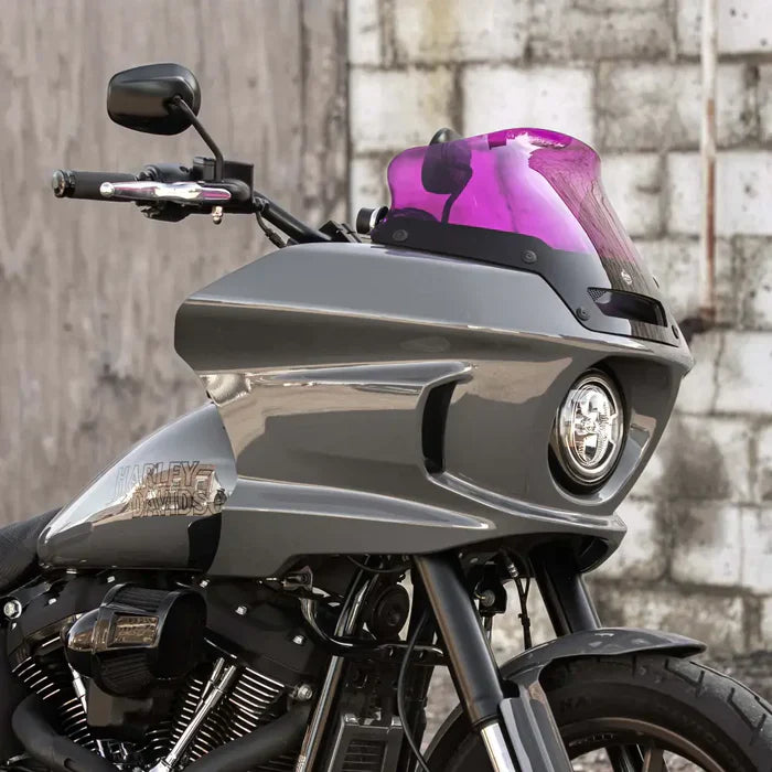 KLOCK WERKS KOLOR FLARE WINDSHIELD 6" HARLEY FXLRST 18-25 - The Speed Shop Canada