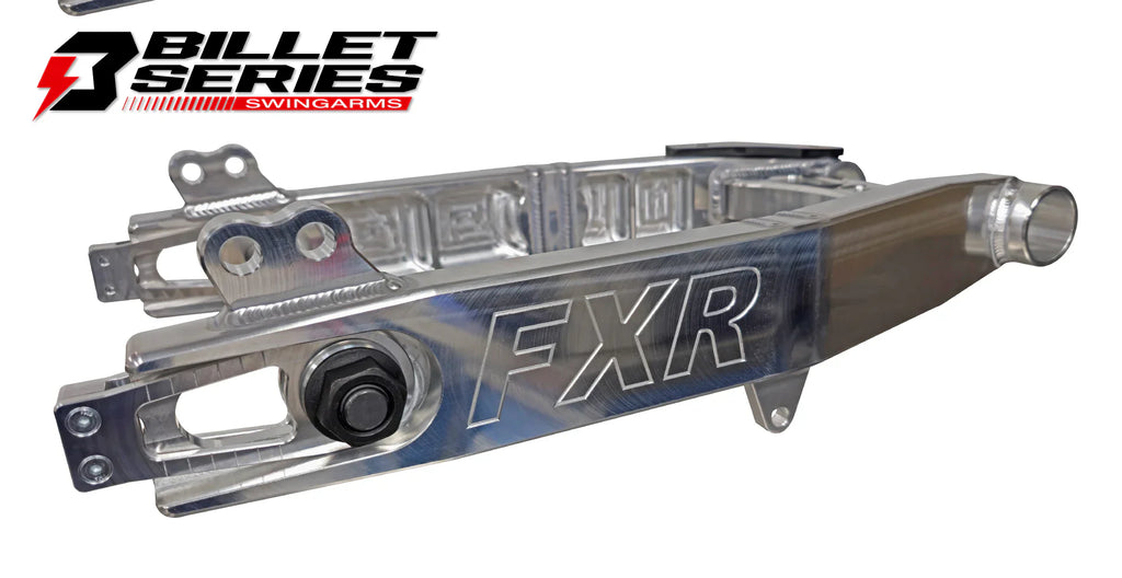 TRAC DYNAMICS BILLET SERIES MONOGRAM HARLEY DAVIDSON FXR SWINGARM - The Speed Shop Canada