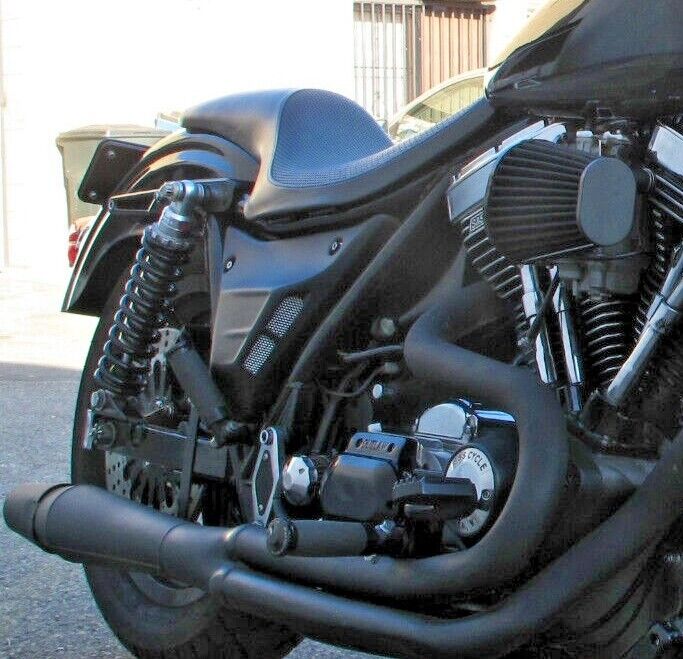 VS HARLEY FXR SIDE COVERS VENTED - The Speed Shop Canada